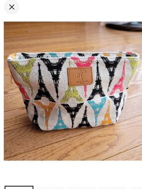 Jules Pansu Tapestry Paris Cosmetic Bag Eiffel Tower